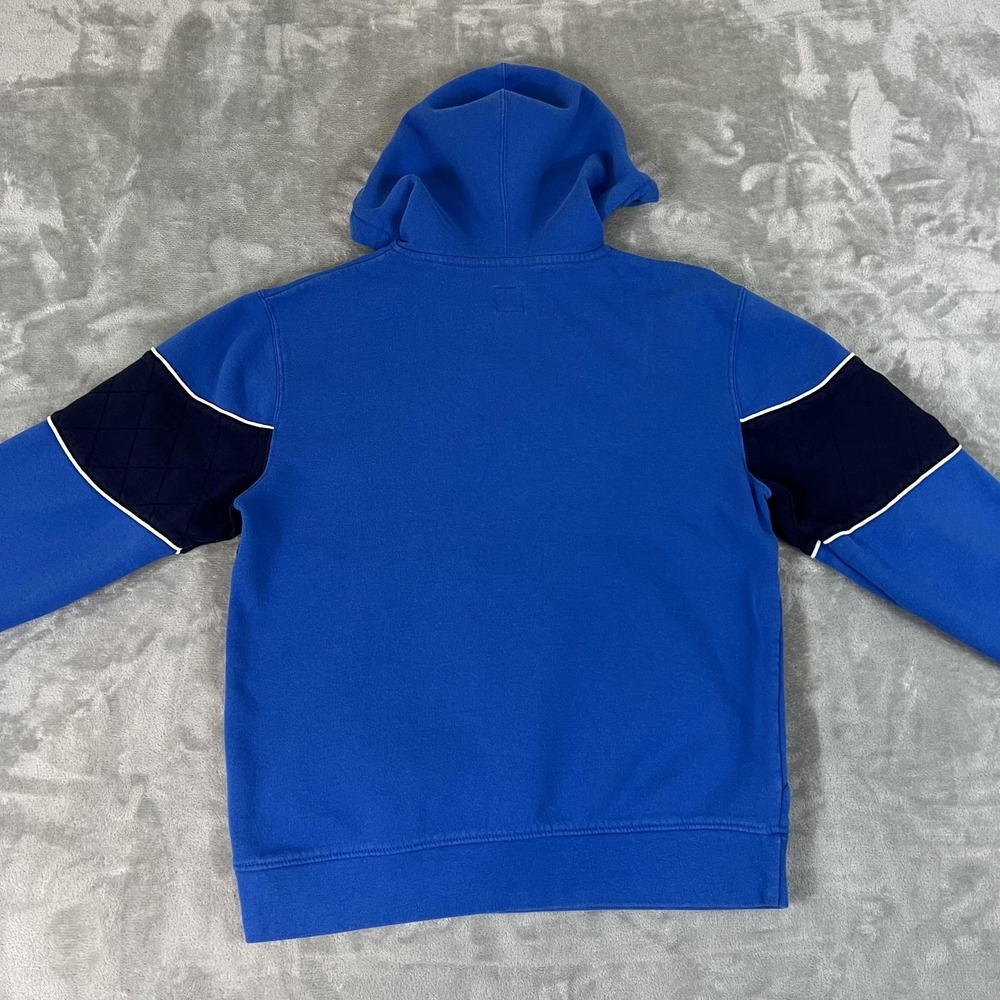 Vintage Adidas Originals Dallas Mavericks NBA 1/4 Snap Fleece Blue Mens Size S - Picture 10 of 10